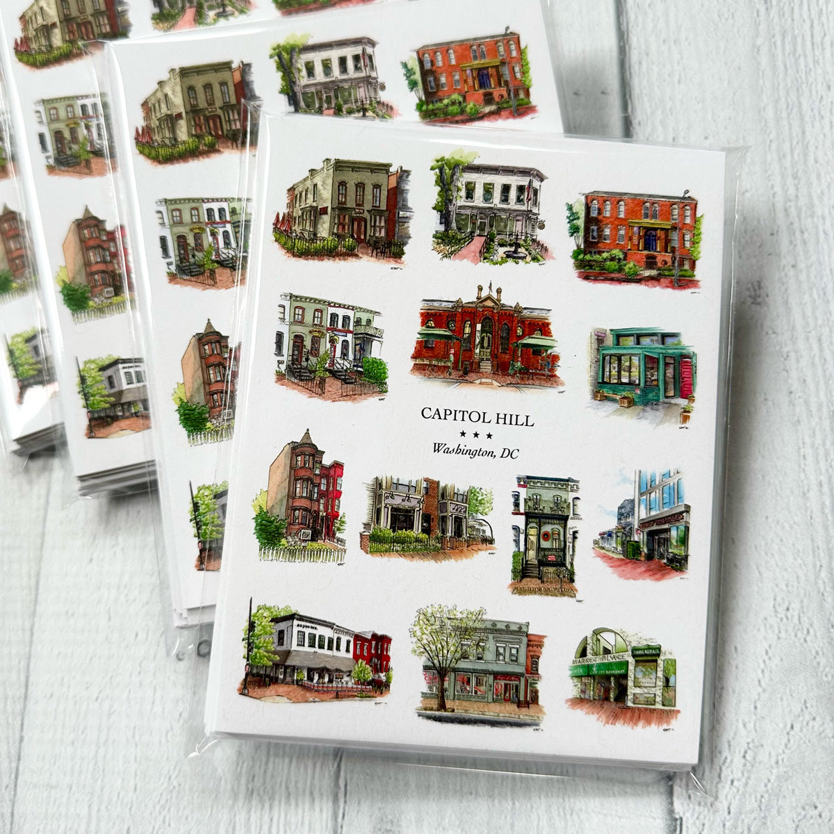 Capitol Hill Spots Cards (set of 6)