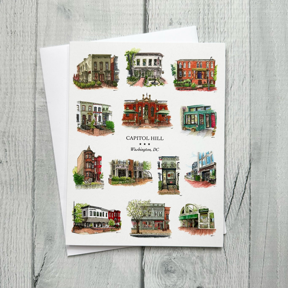Capitol Hill Spots Card (single)