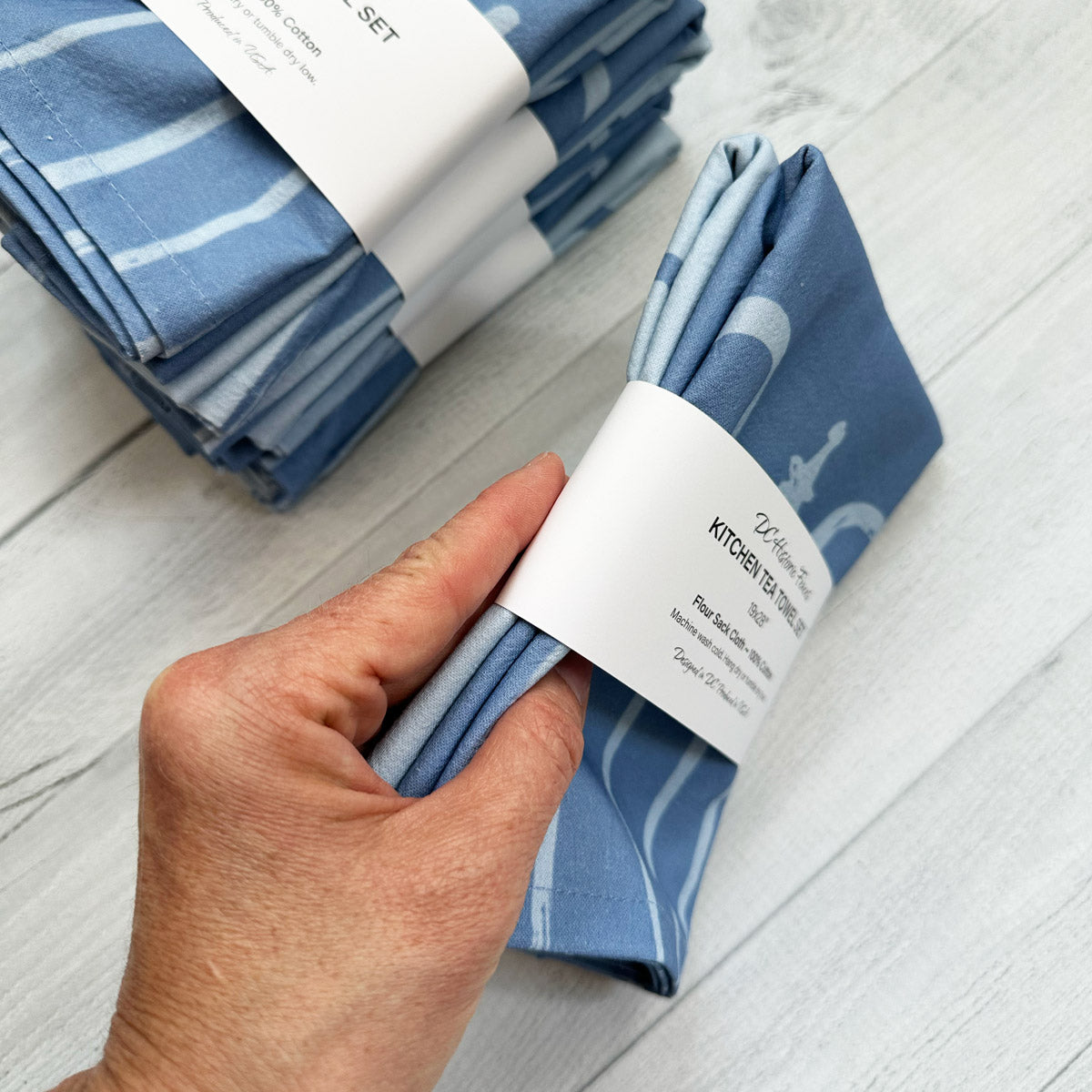 DC Historic Fences Kitchen Tea Towels (flour sack cotton)