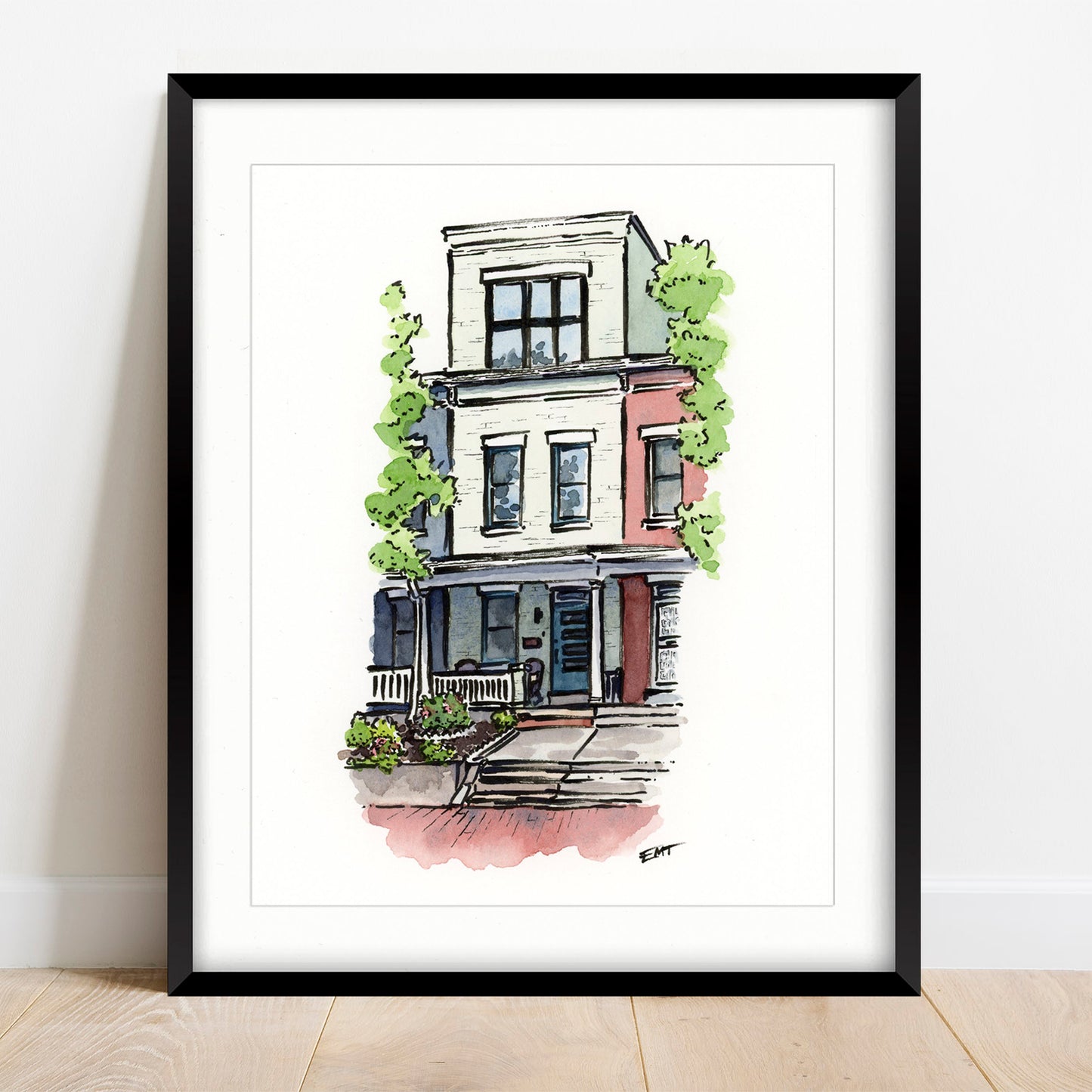 Custom Watercolor House / Building Portrait DEPOSIT