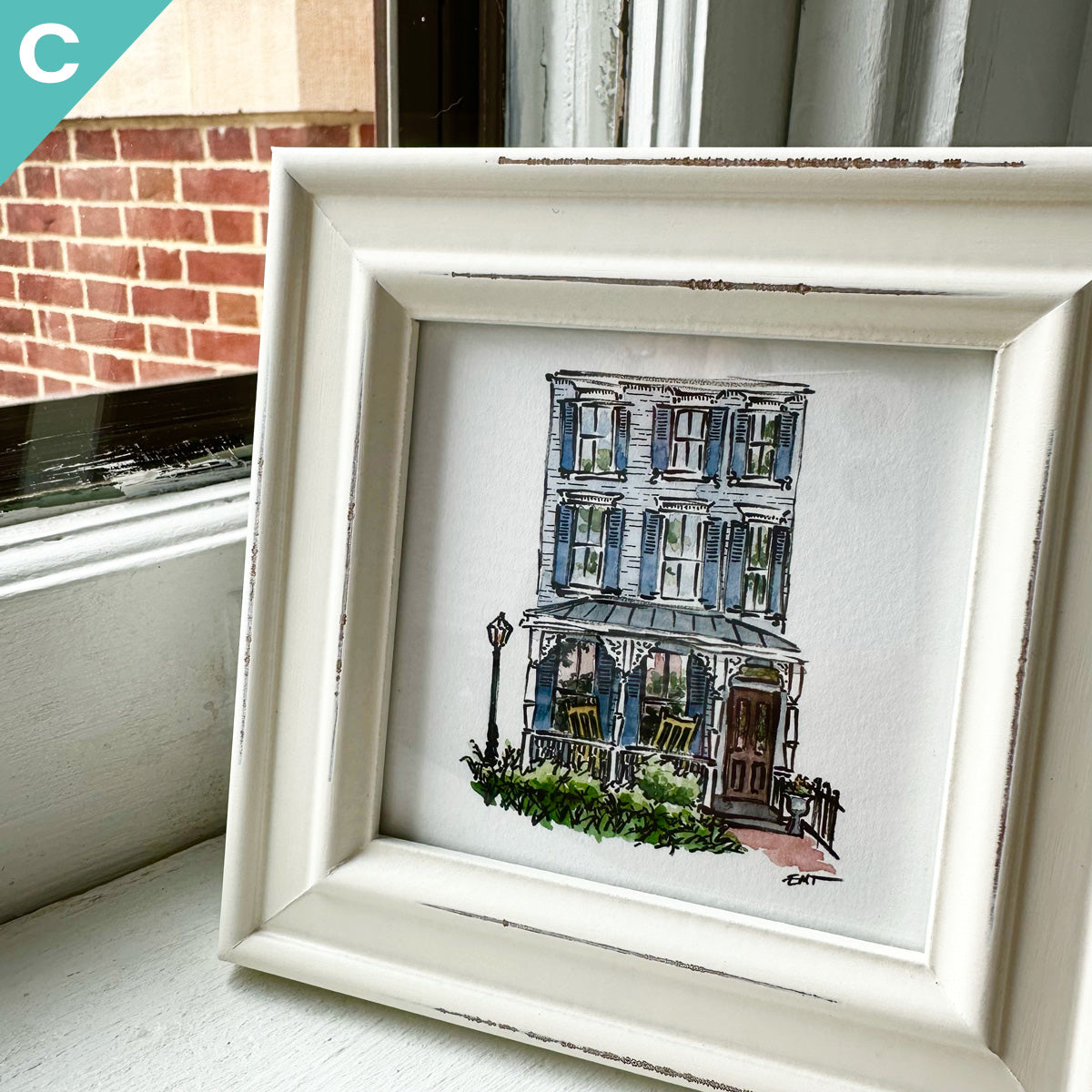 Framed Mini House Prints