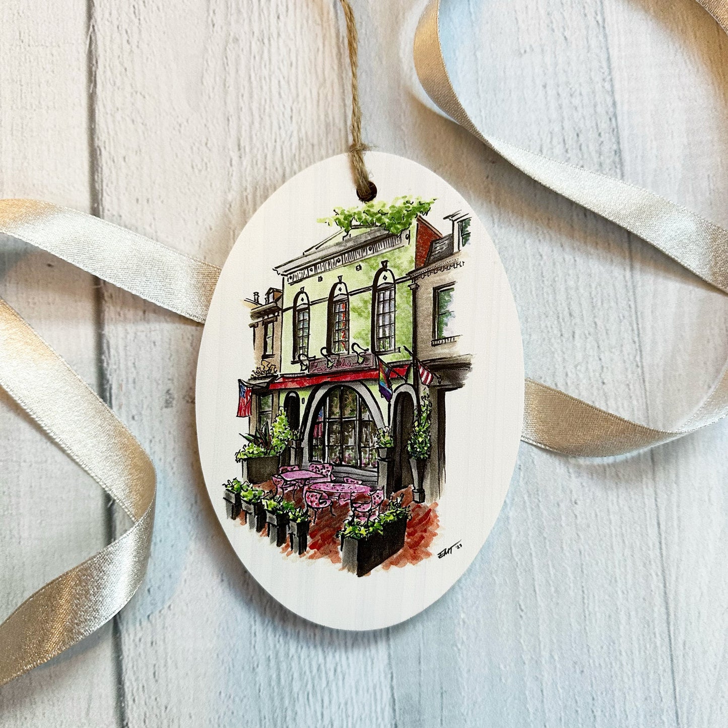 Ornaments with Capitol Hill Establishments