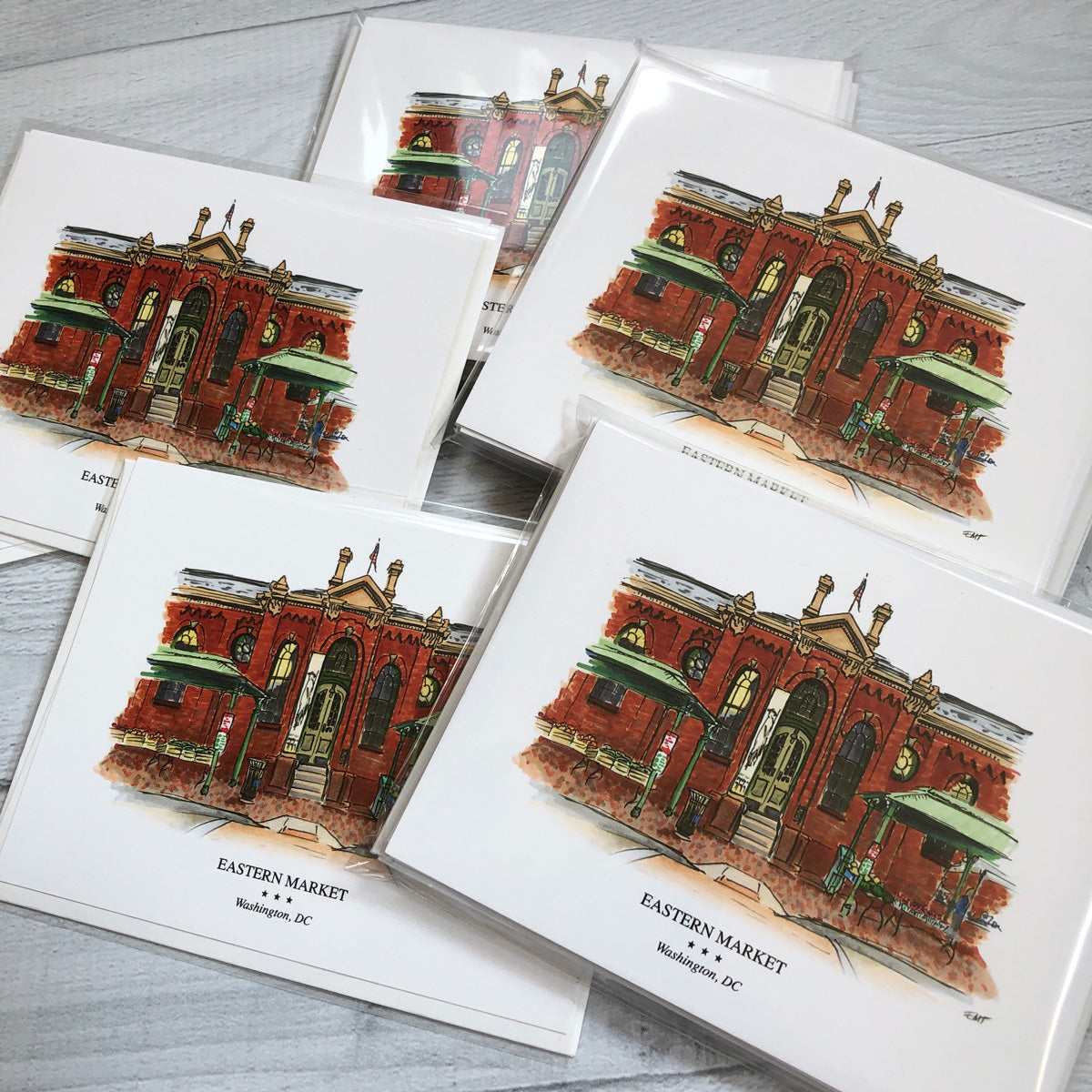 Eastern Market Cards (set of 6)