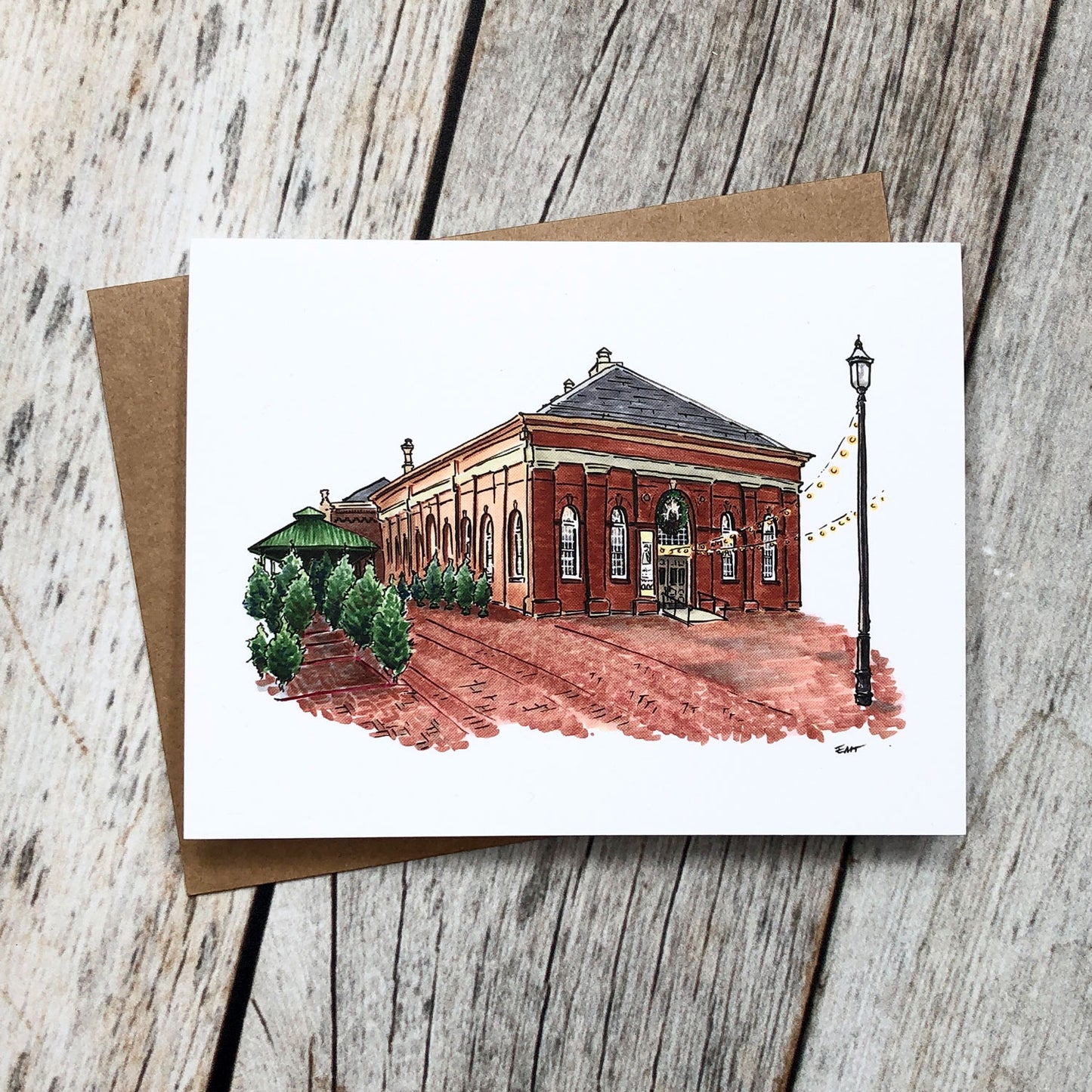 Eastern Market Holiday Card (single)