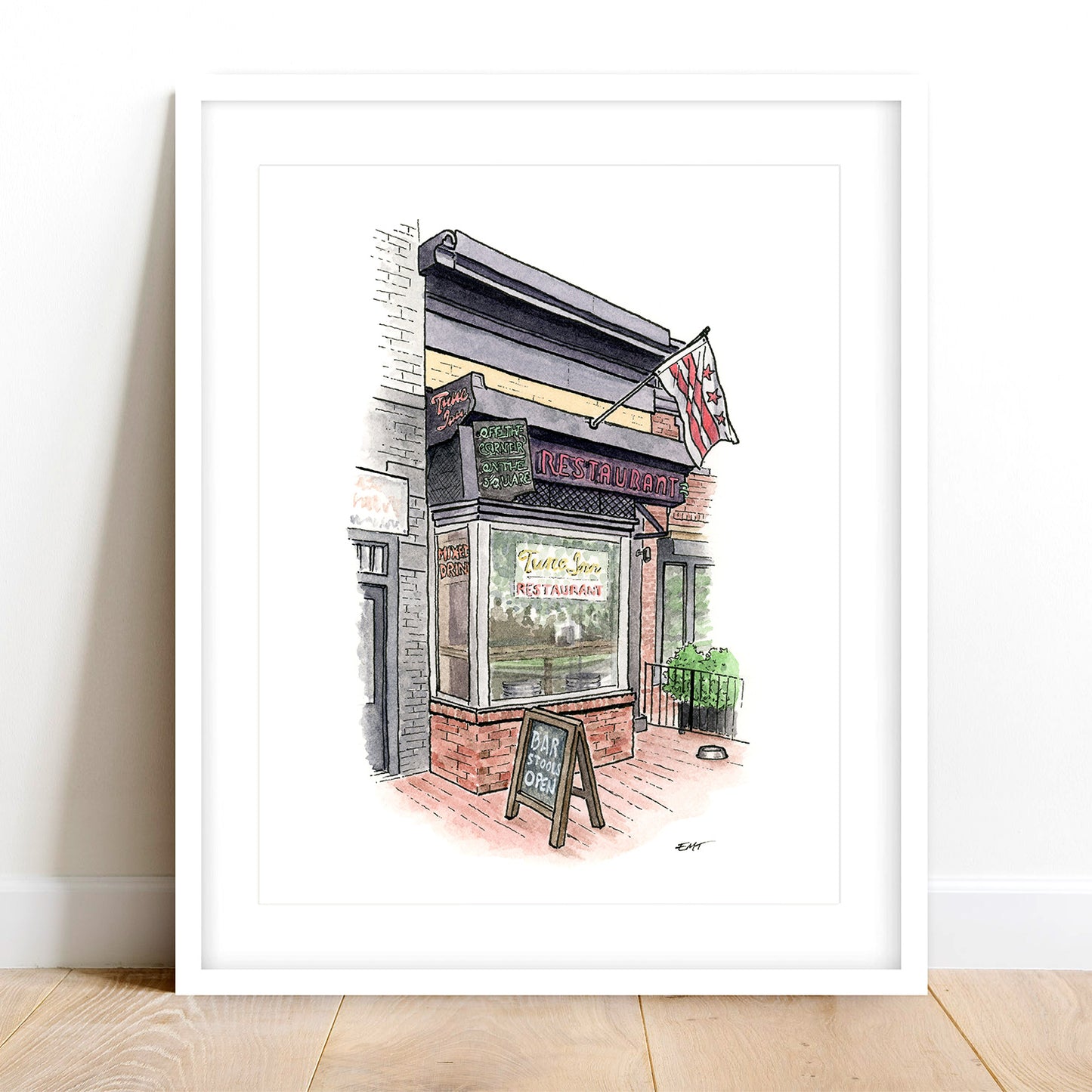 Tune Inn Watercolor