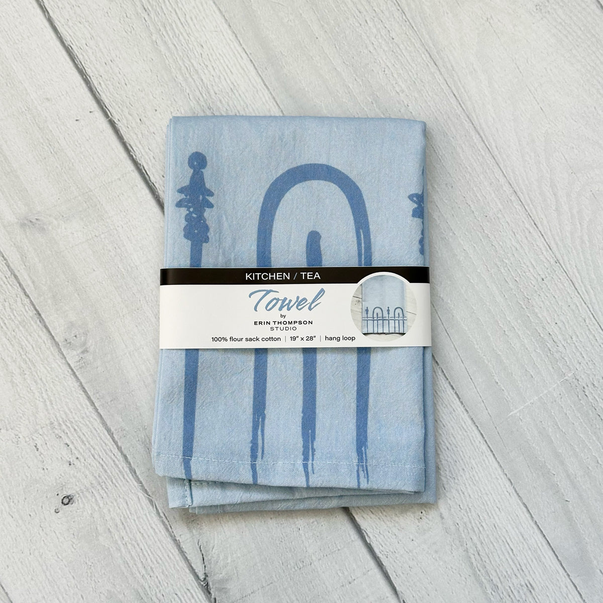 DC Historic Fences Kitchen Tea Towels (flour sack cotton)