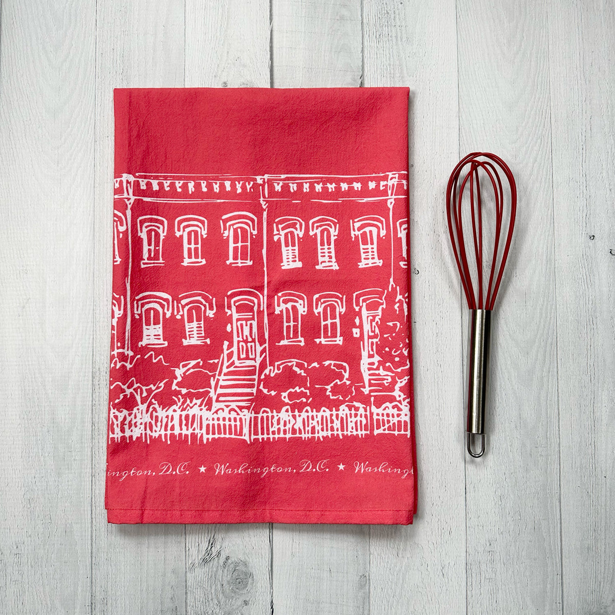 DC Row Houses Kitchen Towels (flour sack cotton)