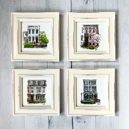 Framed Mini House Prints