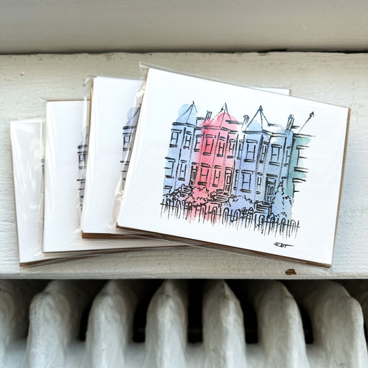 Coming Together: DC Rowhouses Cards (set of 6)