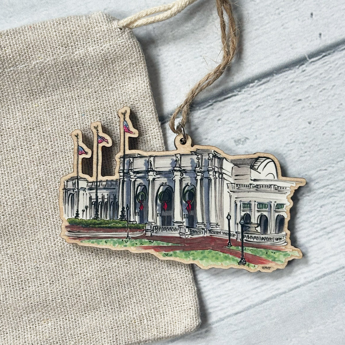 Maple Ornaments: Capitol Hill Holidays