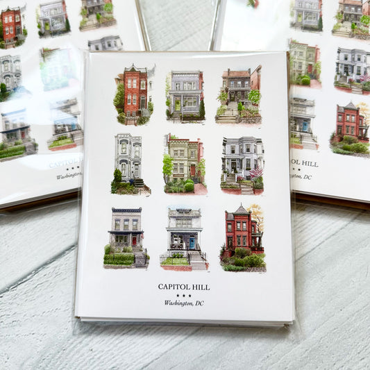 Capitol Hill Homes Cards (set of 6)