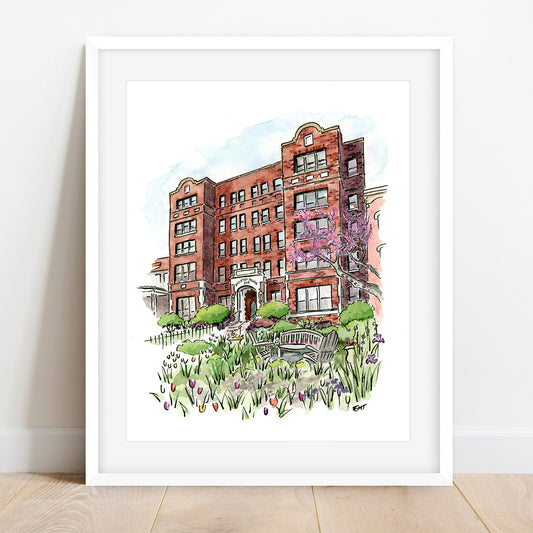 Stanton Manor Watercolor